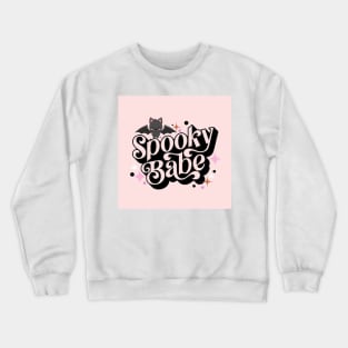 Spooky Babe Crewneck Sweatshirt